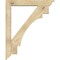 Ekena Millwork Merced Traditional Rough Sawn Bracket w/ Offset Brace, Douglas Fir, 6"W x 36"D x 44"H BKT0604X36X44MRC01RDF - alternate 2